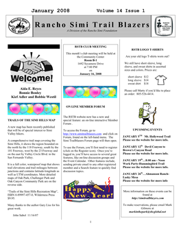 January 2008 Volume 14 Issue 1