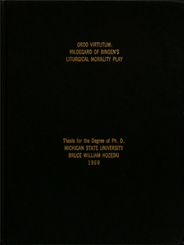 Thesis for the Degree of Ph. D. MICHIGAN STATE UNIVERSITY BRUCE WILLIAM HOZESKI 1969 ‘Munc