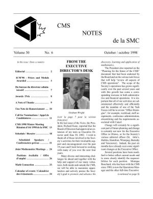 CMS NOTES De La SMC