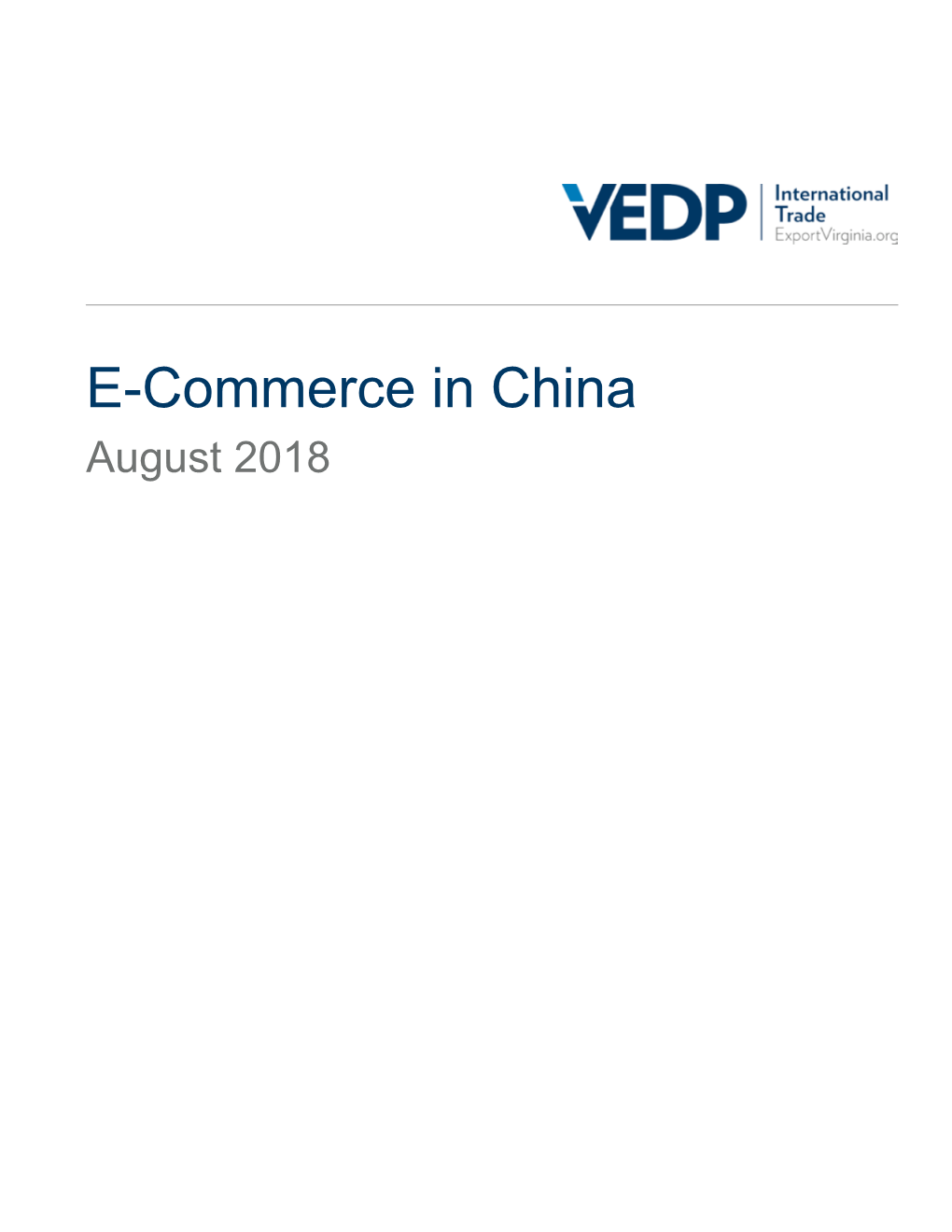 E-Commerce in China