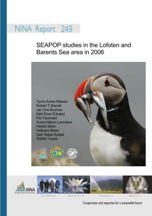 SEAPOP Studies in the Lofoten and Barents Sea Area in 2006