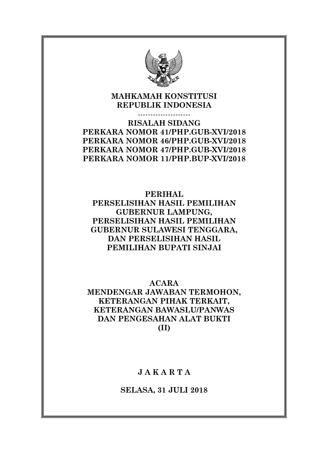 Mahkamah Konstitusi Republik