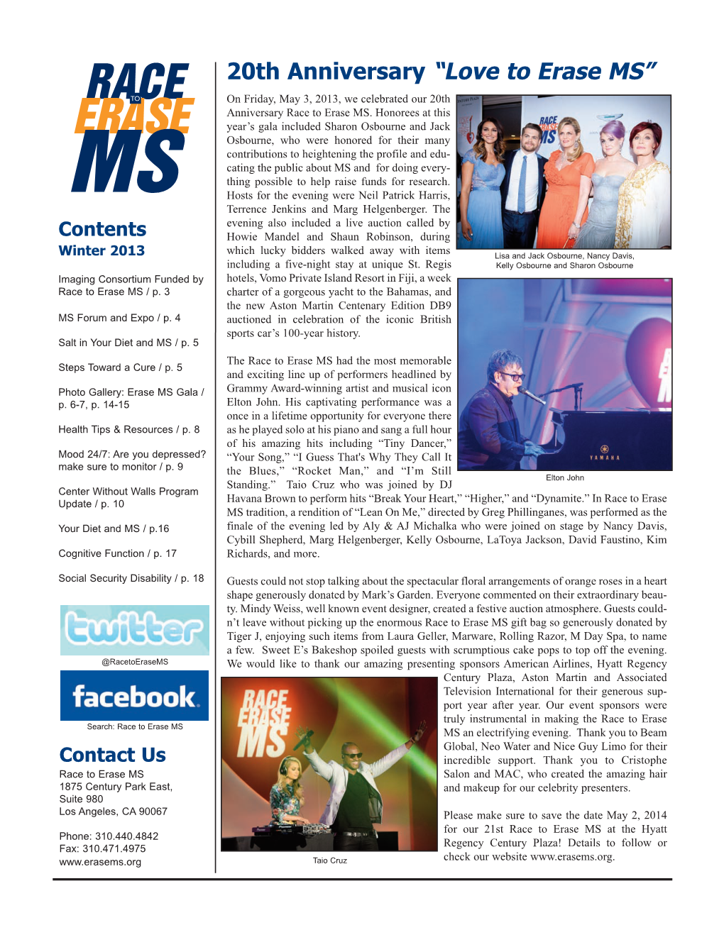 2013 Newsletter