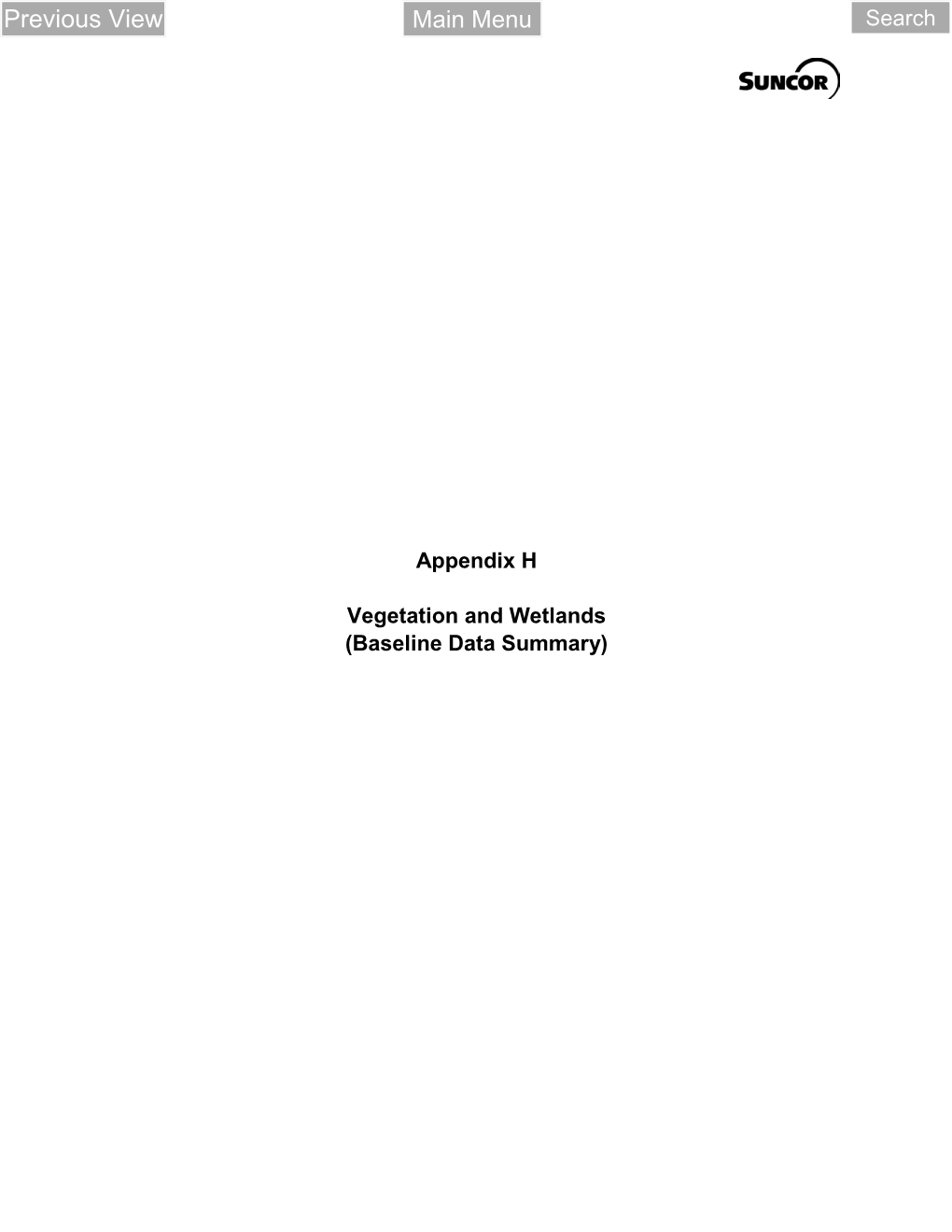 Vol 3 Appendix H Vegetation and Wetlands