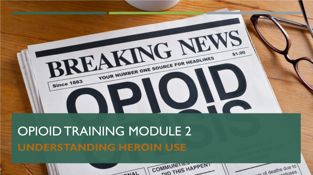 Opioid Training Module 2