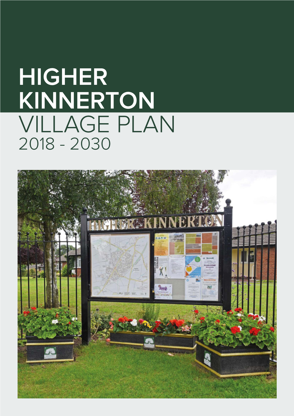 Higher Kinnerton Village Plan 2018 - 2030 Foreword
