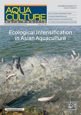 Ecological Intensification in Asian Aquaculture