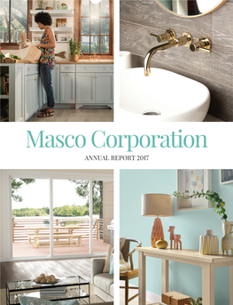 Masco Corporation ANNUAL REPORT 2017