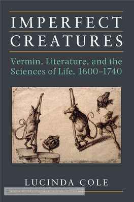 Vermin, Literature, and the Sciences of Life, 1600-1740