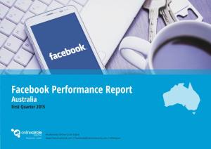 Australian Facebook Performance Report Q1 2015