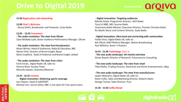 Drive to Digital 2019 Sponsored By