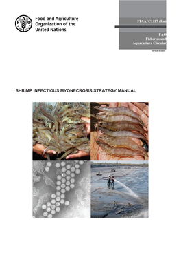 SHRIMP INFECTIOUS MYONECROSIS STRATEGY MANUAL Photographs Captions and Credits