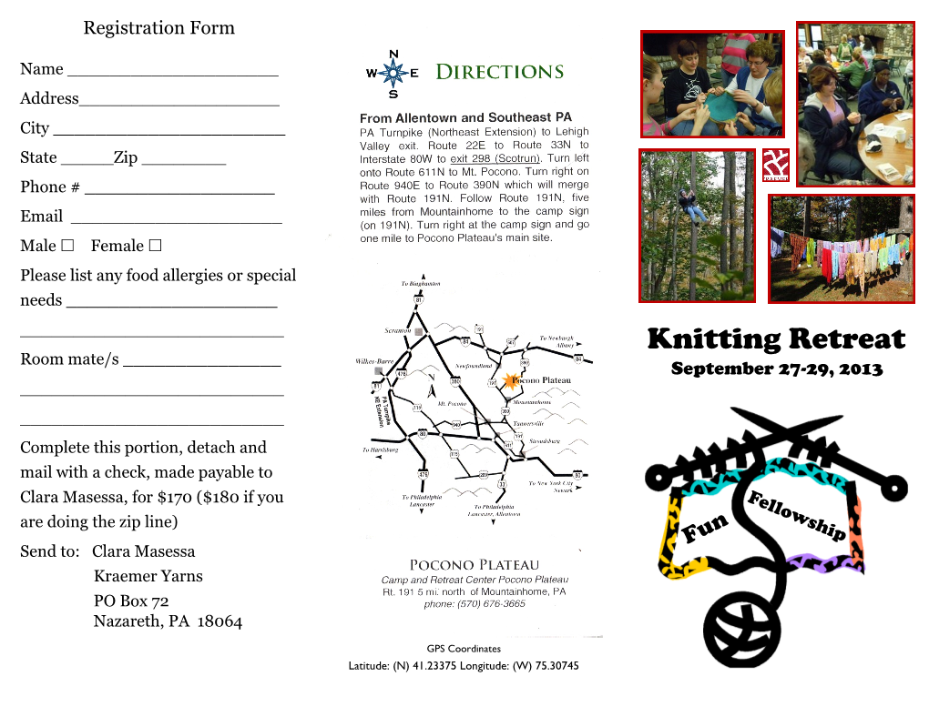 Knitting Retreat