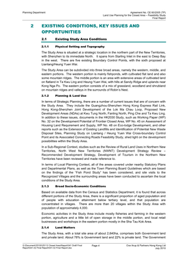 Chapter 2 Existing Conditions, Key Issues and Opportunities