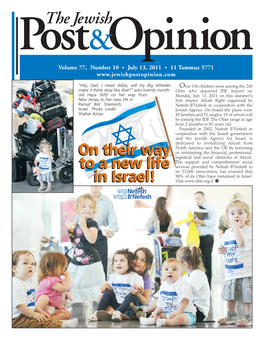 The National Jewish Post & Opinion 7-13-11