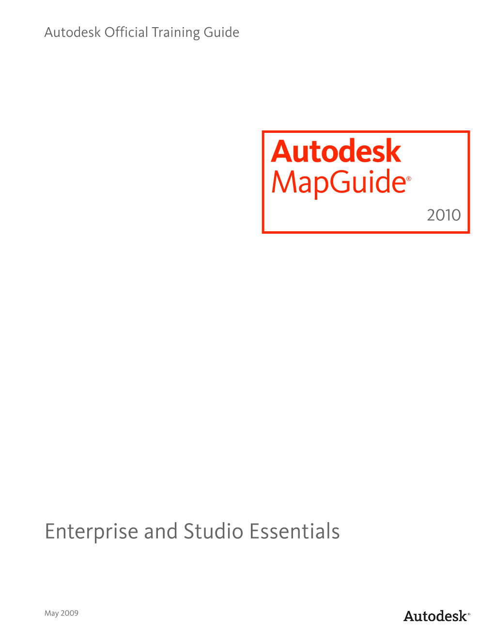 Autodesk Mapguide® 2010