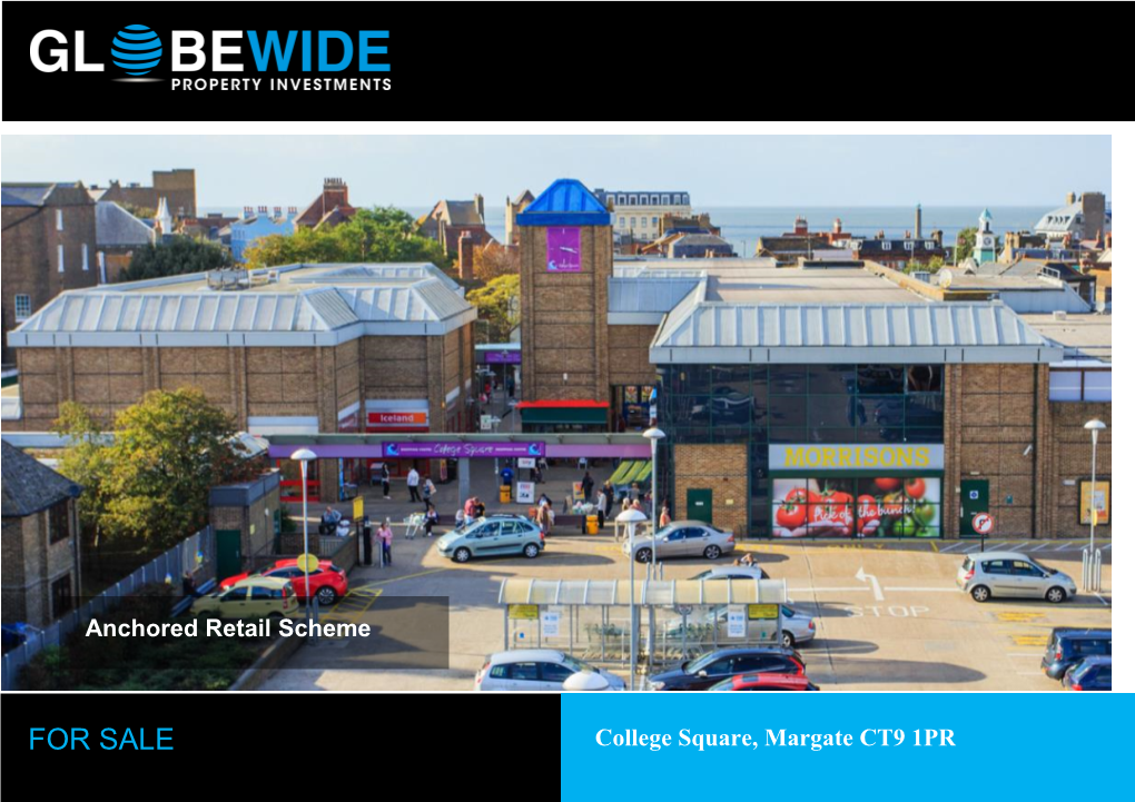 FOR SALE College Square, Margate CT9 1PR