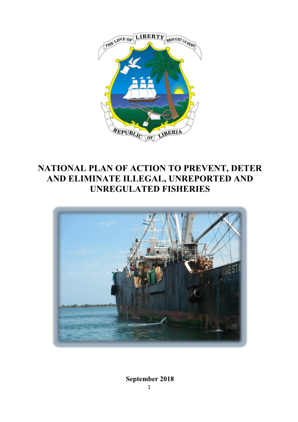 National Plan of Action to Prevent, Deter and Eliminate Illegal, Unreported and Unregulated Fisheries