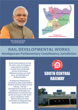 RAIL DEVELOPMENTAL WORKS Amalapuram Parliamentary Constituency Jurisdiction