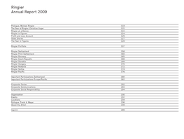 Ringier Annual Report 2009