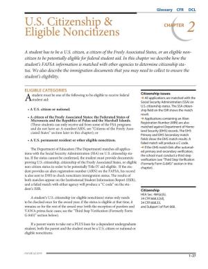 US Citizenship & Eligible Noncitizens