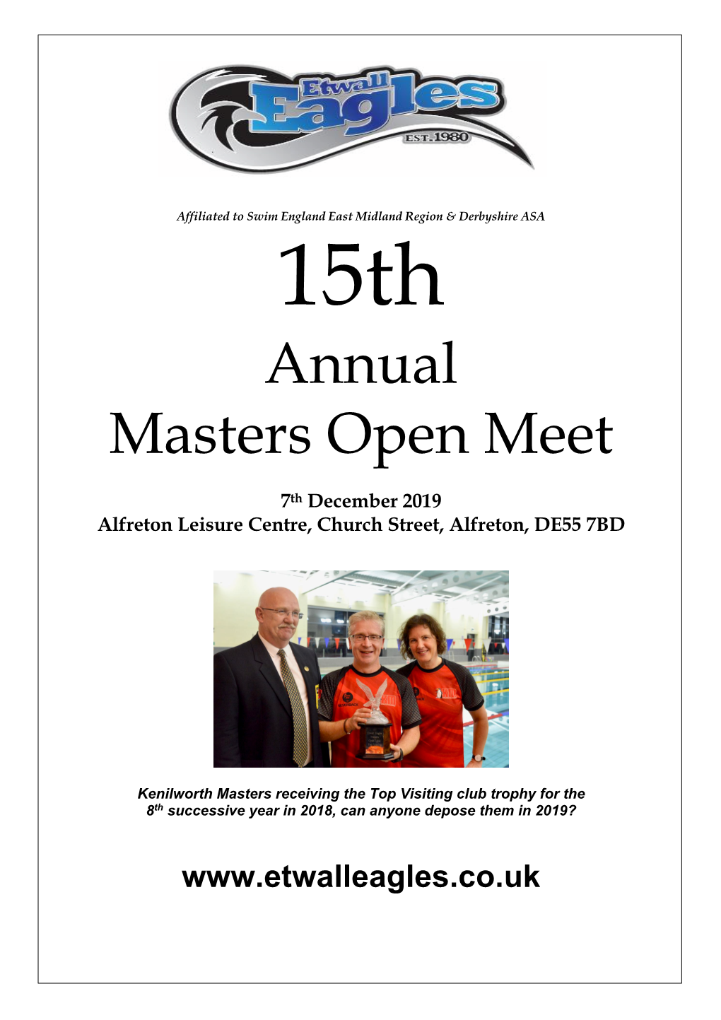 Annual Masters Open Meet
