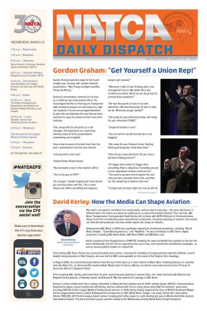 Gordon Graham: "Get Yourself a Union Rep!" Margaret Jenny, President, RTCA