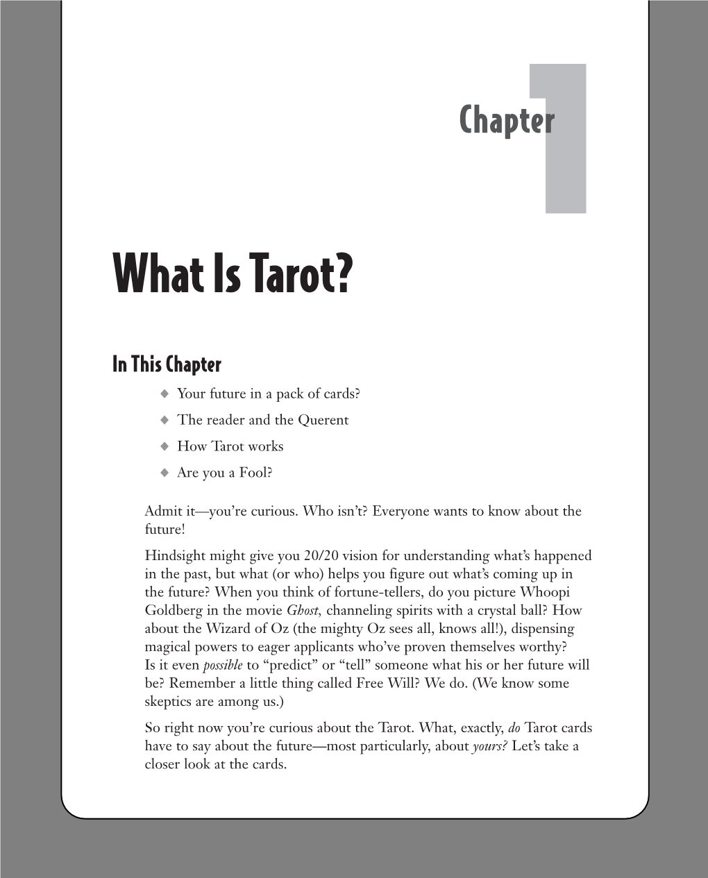 What Is Tarot?