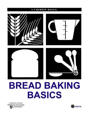 Bread Baking Basics
