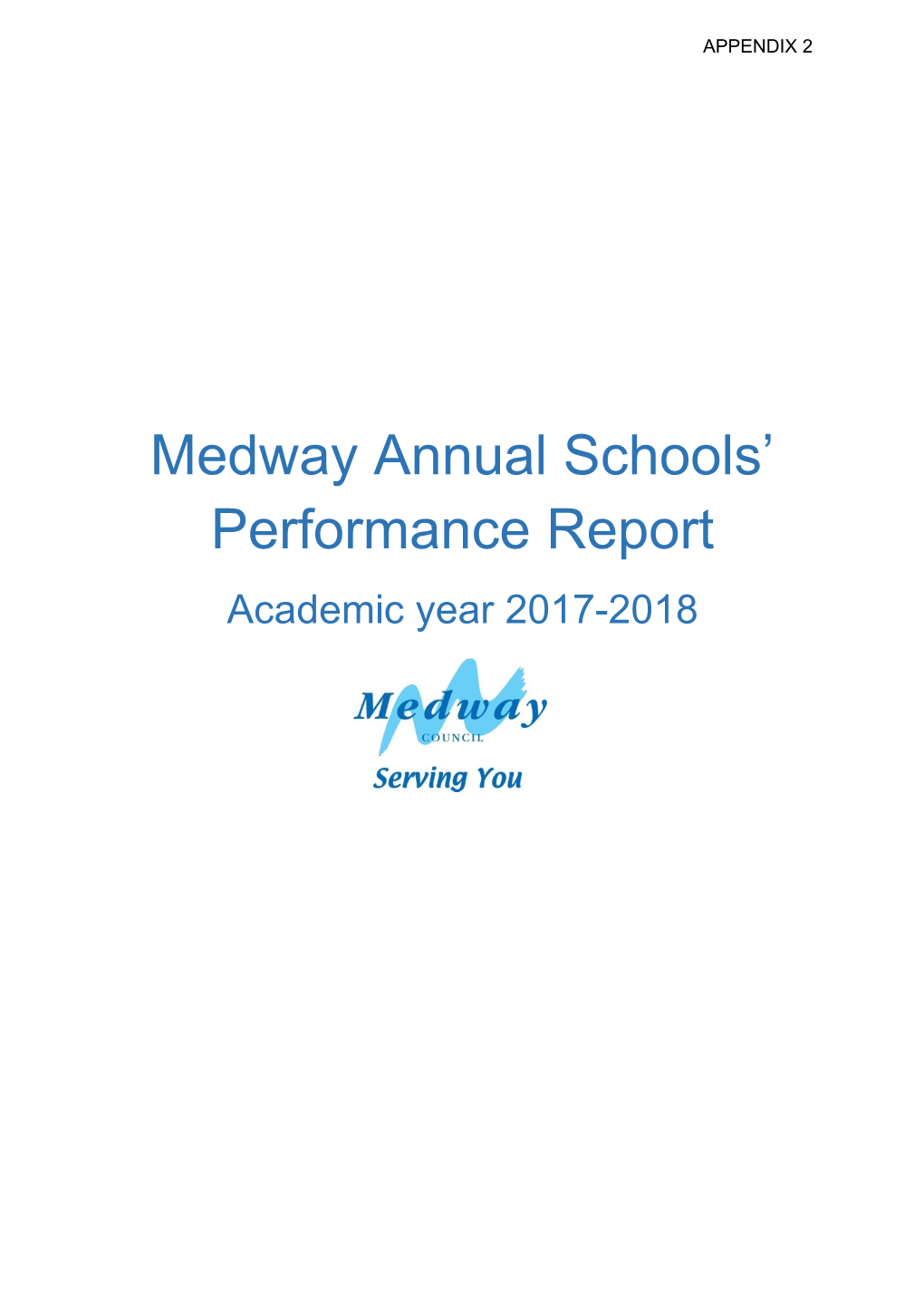 Medway Annual Schools' Performance Report