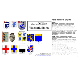 Visconti, Sforza