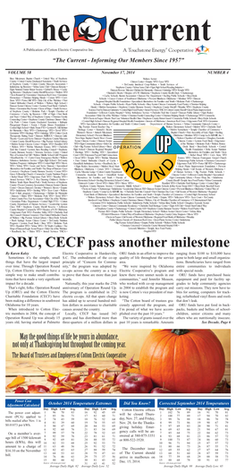 ORU, CECF Pass Another Milestone