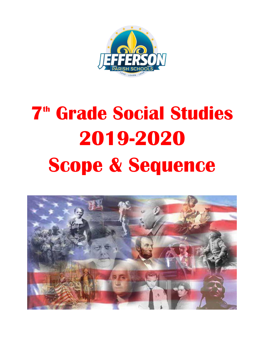 2019-2020 Scope & Sequence