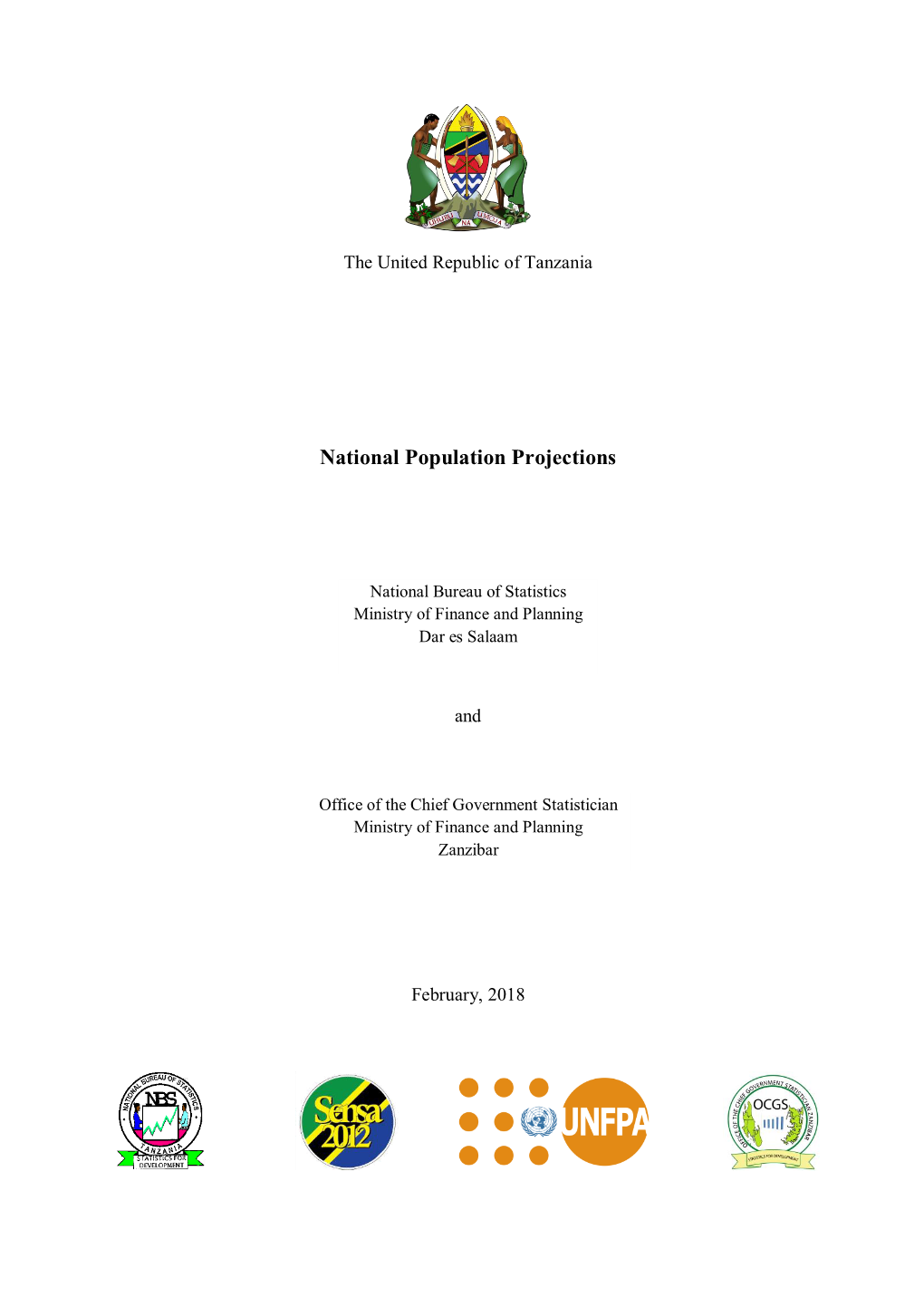 Read the Population Projection Report 2013