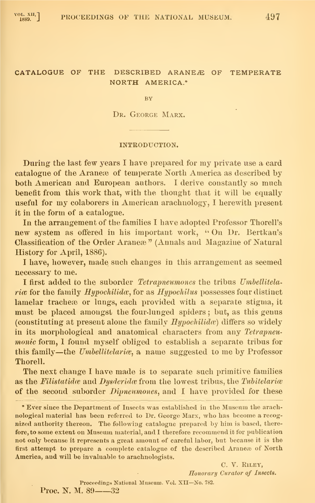 Proceedings of the United States National Museum