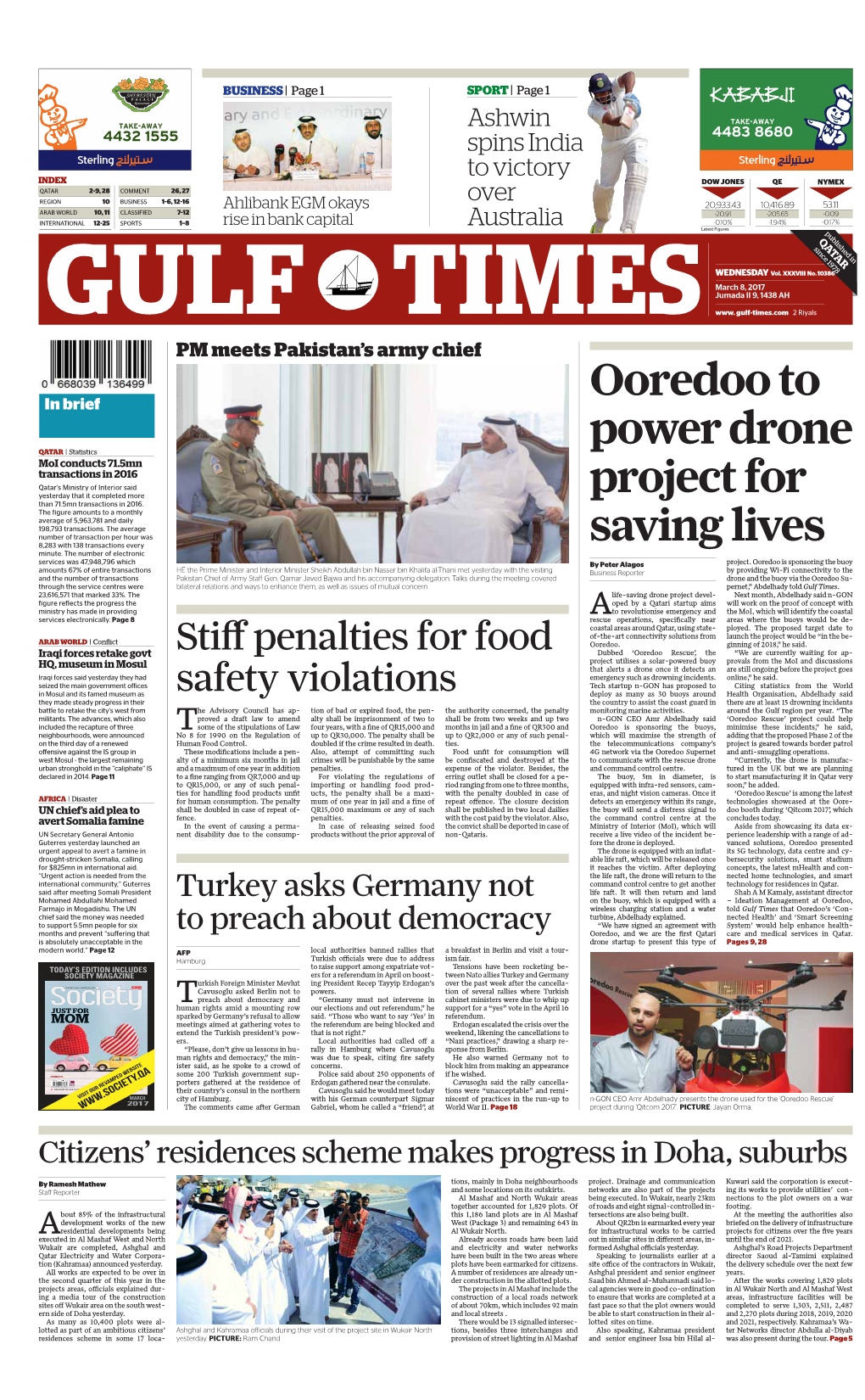 Ooredoo to Power Drone Project for Saving Lives