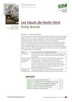 Les Hauts De Hurle-Vent Emily Brontë Les Hauts De Hurle-Vent