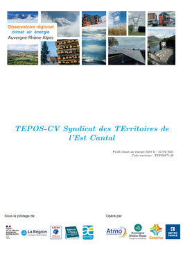 TEPOS-CV Syndicat Des Territoires De L'est Cantal