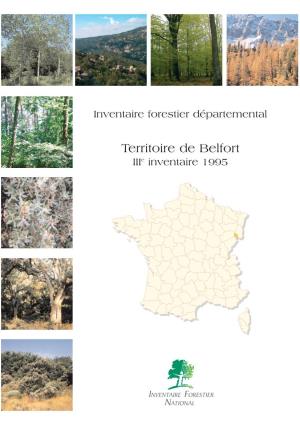 Territoire De Belfort Iiie Inventaire 1995