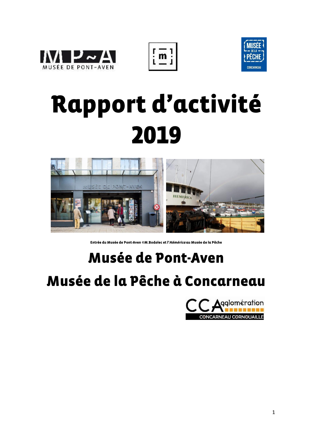 Rapport D'activité 2019