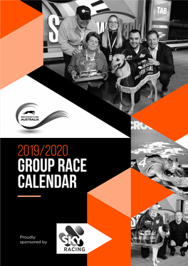 2019/2020 Group Race Calendar