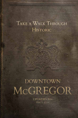 HISTORY of Mcgregor Traffic Increased