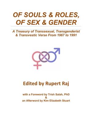 Of Souls & Roles, of Sex & Gender