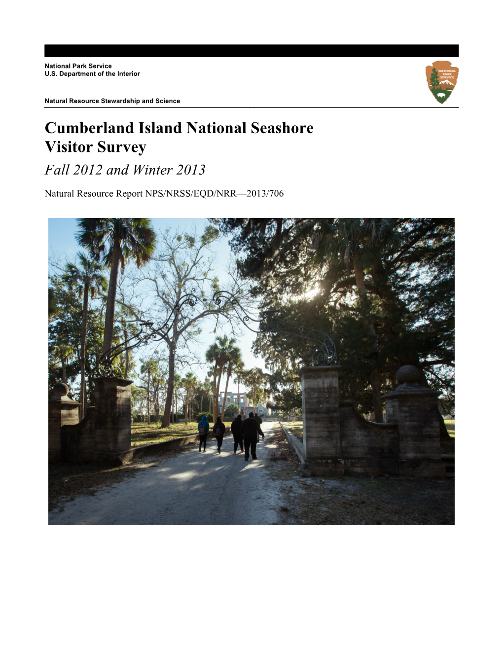 Cumberland Island National Seashore Visitor Survey Fall 2012 and Winter 2013
