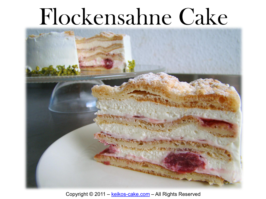 Flockensahne Cake
