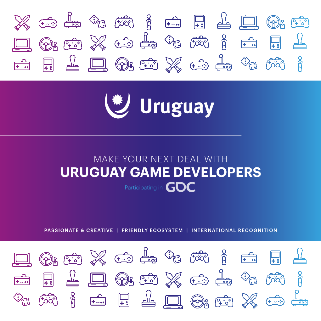 URUGUAY GAME DEVELOPERS Participating In