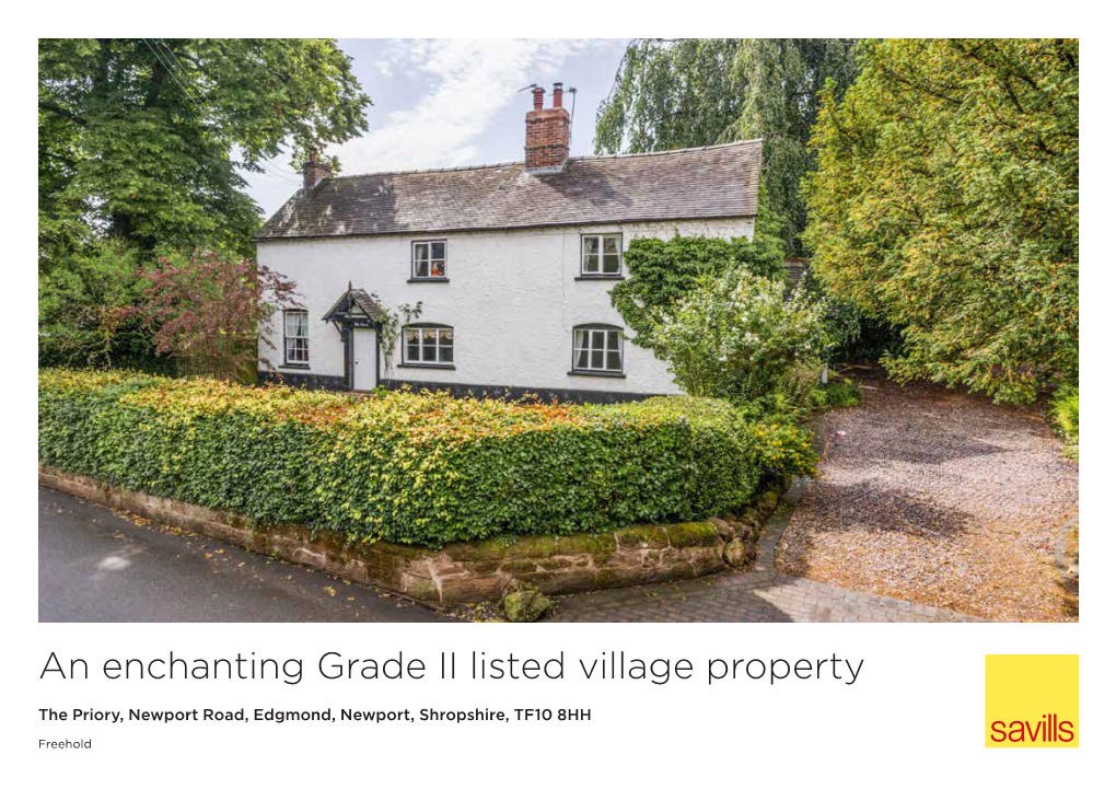 An Enchanting Grade II Listed Village Property