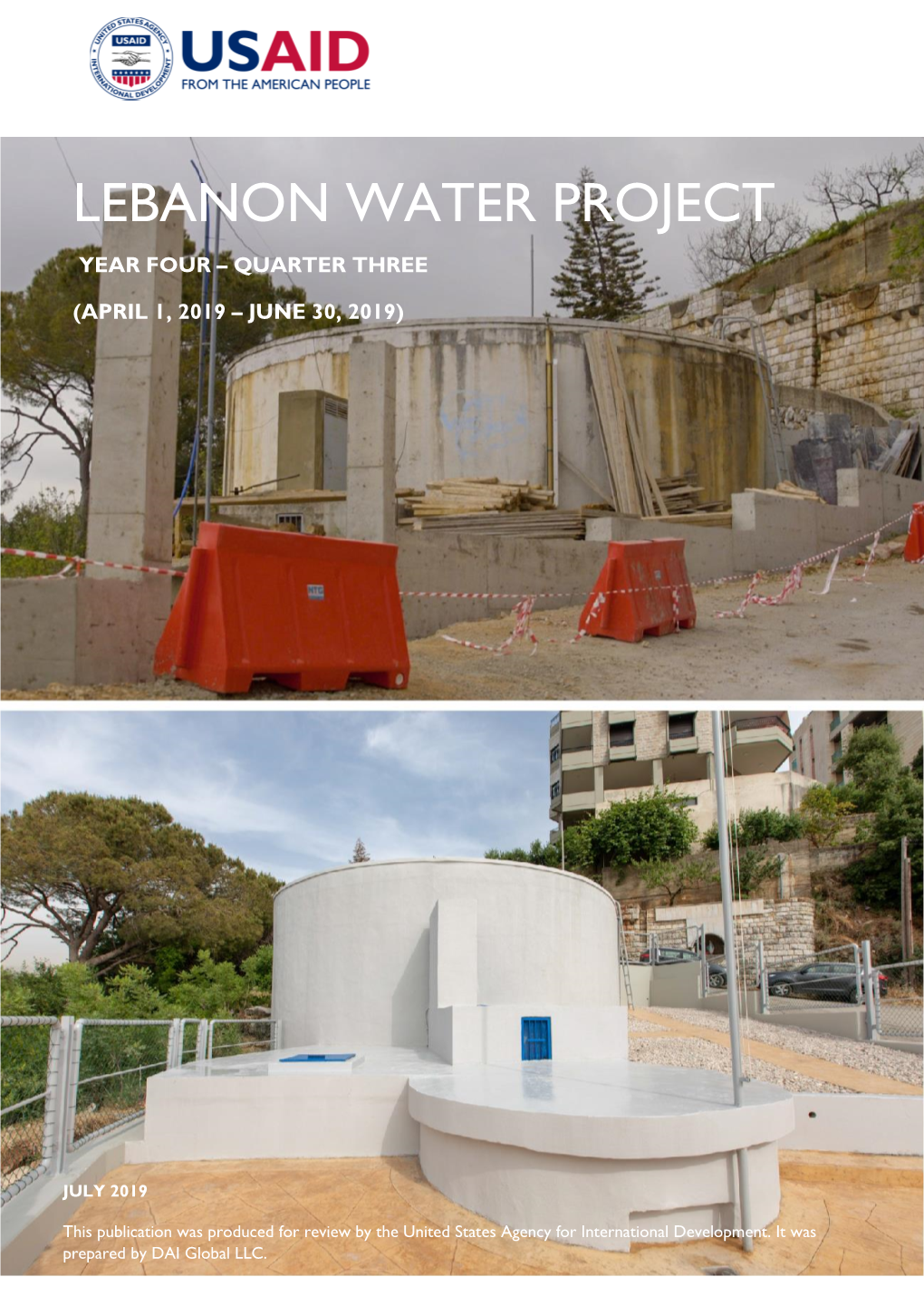 ` 1 Lebanon Water Project