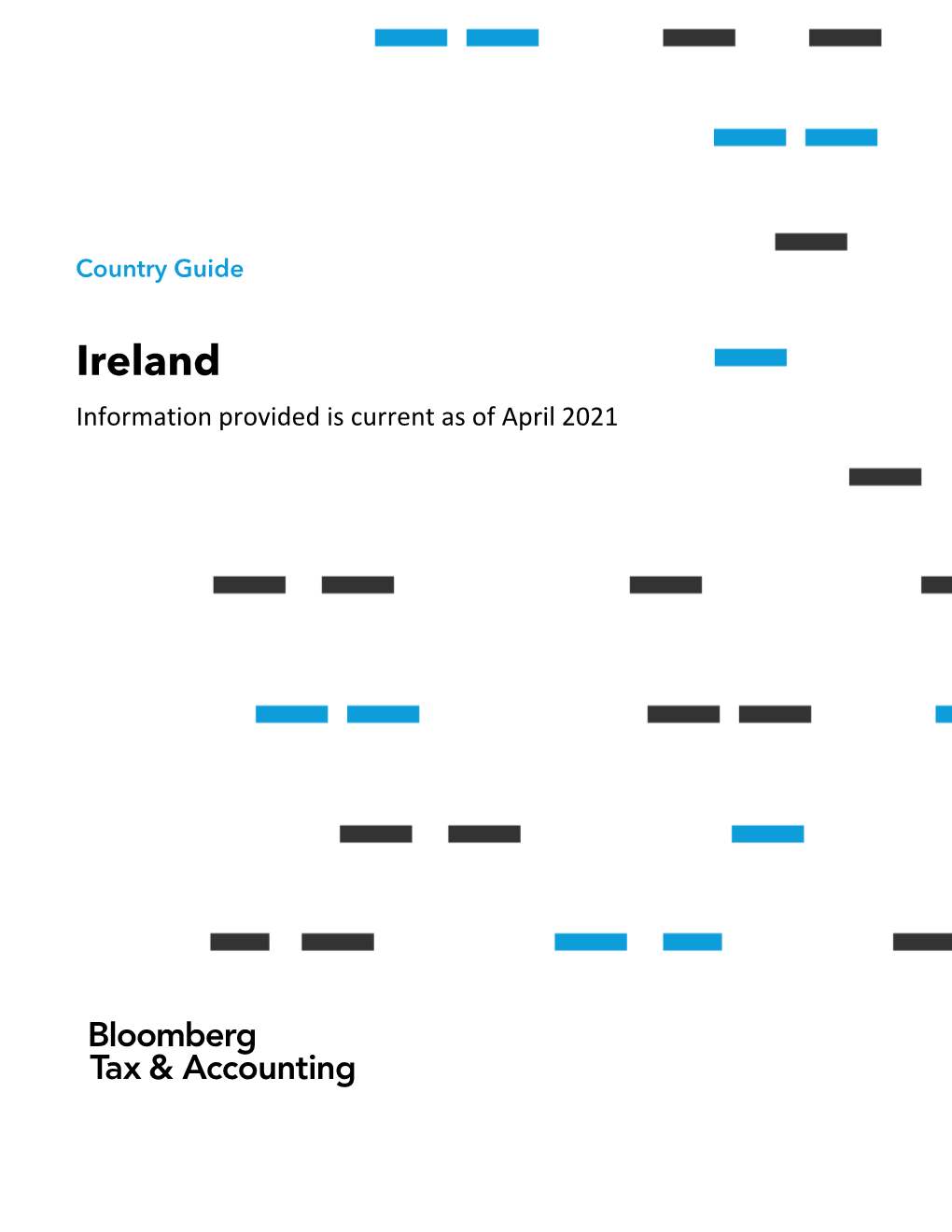 Ireland Information Provided Is Current As of April 2021 Table of Contents