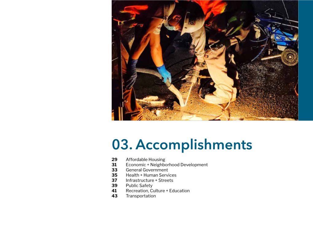 03. Accomplishments